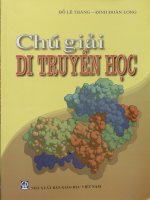 Chú giải di truyền học