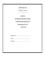 HƯỚNG DẪN THỰC HIỆN ĐIỀU CHỈNH NỘI DUNG DẠY HỌC VÀ PHÂN PHỐI CHƯƠNG TRÌNH CẤP THCS  (Áp dụng từ năm học 2011  2012) MÔN: NGỮ VĂN