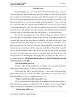 Hoàn thiện công tác đào tạo và phát triển nhân lực tại công ty cổ phần Sơn Tây