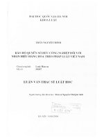 Bảo hộ quyền sở hữu công nghiệp đối với nhãn hiệu hàng hóa theo pháp luật Việt Nam