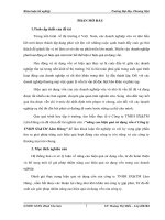 Nâng cao hiệu quả sử dụng vốn ở Công ty TNHH SX&TM Lâm Hùng