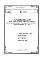 Developing business strategy for Mien Trung Mineral Joint stock Company (MTM) in the period of 2013-2018