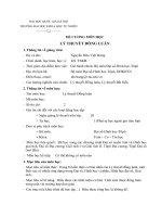 ĐỀ CƯƠNG MÔN HỌC LÝ THUYẾT ĐỒNG LUÂN