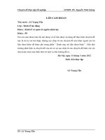 Cải tiến hoạt động đào tạo nguồn nhân lực tại Tổng công ty giấy Việt Nam