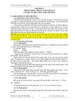 Bài giảng Địa chất môi trường