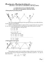 Bài giảng môn Xây dựng lưới khống chế