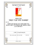 Báo cáo thiết kế sợi quang tinh thể