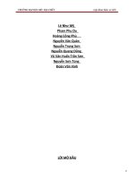 thiết kế mỏ vỉa và khai thác cho mỏ than