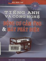 Tiếng Anh và công nghệ - Động cơ cảm ứng và máy phát điện