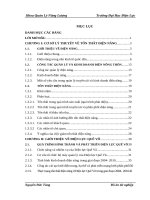 Đề xuất giải pháp trong công tác quản lý và giảm tổn thất điện năng tại Điện lực Quế Võ