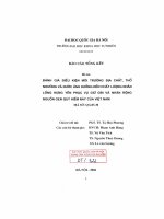 Đánh giá điều kiện môi trường địa chất, thổ nhưỡng và nước ảnh hưởng đến chất lượng nhãn lồng Hưng Yên phục vụ giữ gìn và nhân rộng nguồn gen quý hiếm này của Việt Nam