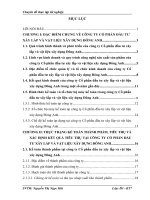 Hoàn thiện kế toán thành phẩm, tiêu thụ và xác định kết quả tiêu thụ tại Công ty cổ phần tấm lợp và vật liệu xây dựng Đông Anh.