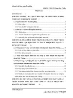 Hoàn thiện đào tạo và phát triển nguồn nhân lực tại công ty trách nhiệm hữu hạn xây dựng Đức Thắng