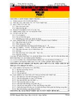 ĐỒ ÁN XÁC ĐỊNH CẤP HẠNG, QUY MÔ VÀ CÁC TIÊU CHUẨN  KỸ THUẬT CỦA ĐOẠN TUYẾN