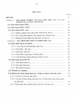 Đặc điểm trầm tích và sự tiến hoá của các thành tạo cát dải ven biển Bắc Trung bộ