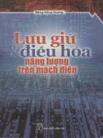 Lưu giữ và điều hòa năng lượng trên mạch điện