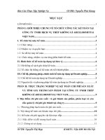 Chi phí sản xuất và tính giá thành sản phẩm tại công ty TNHH Dịch vụ thép không gỉ Arcelormittal Việt Nam