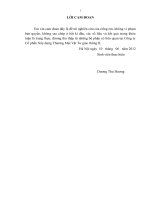 Những giải pháp phát triển thị trường tiêu thụ sản phẩm nhựa đường của công ty cp xdtm vật tư giao thông II