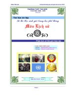 Tài liệu ôn tập Kì thi Học sinh giỏi THPT môn Lịch sử