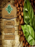 dự án mở quán Café Camosio