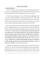 SKKN Sinh 8 Tổ chức các hoạt động học tập cho học sinh trong dạy học sinh học 8 – THCS