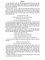 Tinh yêu quê hương đất nước trong những bài ca dao mà em đã học và đọc thêm