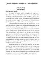 SKKN Giải bài tập Vật Lý - Phần điện học lớp 9 THCS