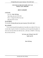 SKKN Sử dụng hiệu quả trực quan trong dạy vẽ theo mẫu ở lớp 6