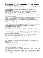 ĐỀ CƯƠNG ÔN TẬP VẬT LÍ 7 - HỌC KÌ II