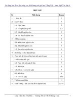 SKKK Sử dụng bản đồ tư duy nâng cao chất lượng các giờ học Tiếng Việt - môn Ngữ Văn  lớp 6