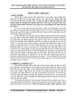 skkn Một vài phương pháp nhằm giúp học sinh Tiểu học nắm vững cách gõ đệm theo tiết tấu, theo nhịp và theo phách khi hát