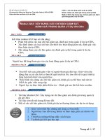 Xây dựng các chỉ báo giám sát đánh giá trong quản lý dự án ODAChương trình nâng cao năng lực toàn diện Quản lý ODA