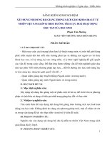 XÂY DỰNG NỘI DUNG BÀI GIẢNG TRONG SÁCH GIÁO KHOA ĐỊA LÝ TỰ NHIÊN VIỆT NAM (LỚP 8) THEO HƯỚNG TÍCH CỰC HOÁ HOẠT ĐỘNG HỌC TẬP CỦA HỌC SINH
