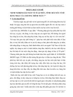 skkn KINH NGHIỆM GIẢI TOÁN VỀ TỈ LỆ THỨC, TÍNH CHẤT DÃY TỈ SỐ BẰNG NHAU CỦA CHƯƠNG TRÌNH TOÁN 7