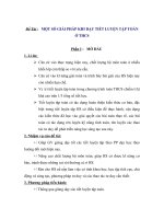 MỘT SỐ GIẢI PHÁP KHI DẠY TIẾT LUYỆN TẬP TOÁN Ở THCS