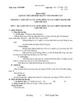 Giáo án môn Lịch sử lớp 9