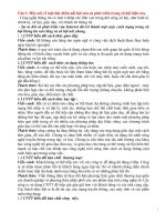 Tổng hợp câu hỏi và đáp án ôn thi tin học căn bản