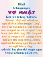 Anh-chị hãy phân tích truyện Vợ Nhặt của Kim Lân để làm rõ ý kiến trong đoạn văn bản đã nêu
