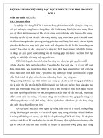 SKKN MỘT SỐ KINH NGHIỆM PHỤ ĐẠO HỌC SINH YẾU KÉM MÔN HOÁ HOC LỚP 8