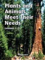 bài viết tiếng anh về Plants and animals meet their needs 1