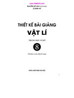 Thiết kế bài giảng vật lý 8