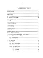 Developing students' reading proficiency through extensive reading in an IELTS prepation course - A case of the 3rd year English majors at Hanoi University of I
