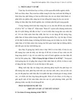 SKKN dạy một số dạng bài tập về hàm số và đồ thị trong chương trình toán THCS