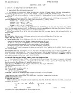 TÀI LIỆU ÔN THI ĐẠI HỌC, CAO ĐẲNG ESTE - LIPIT