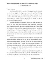 Một số phương pháp hỗ trợ trong bài Vẽ tượng chân dung trong môn Mĩ thuật ở THCS