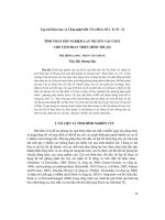 TÍNH TOÁN THỬ NGHIỆM LAN TRUYỀN VẬT CHẤT CHO VỊNH PHAN THIẾT (BÌNH THUẬN)