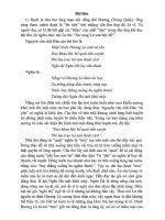 Cảm nhận về bài thơ -Xa ngắm thác núi Lư-