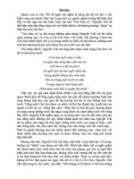 Cảm nghĩ của em về con người Nguyễn Trãi qua -Côn Sơn Ca-