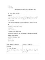 bài giảng TÌNH CẢNH LẺ LOI CỦA NGƯỜI CHINH PHỤ