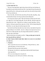 Nâng cao hiệu quả các bước lên lớp trong một tiết dạy sinh học 8